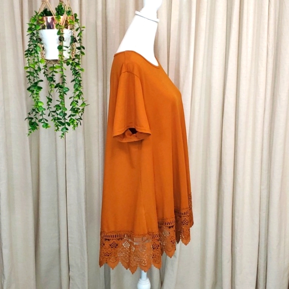 Size 2X Rust Top - Picture 2 of 7
